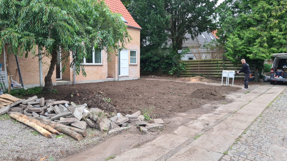 Rydning af grund og have i marielyst